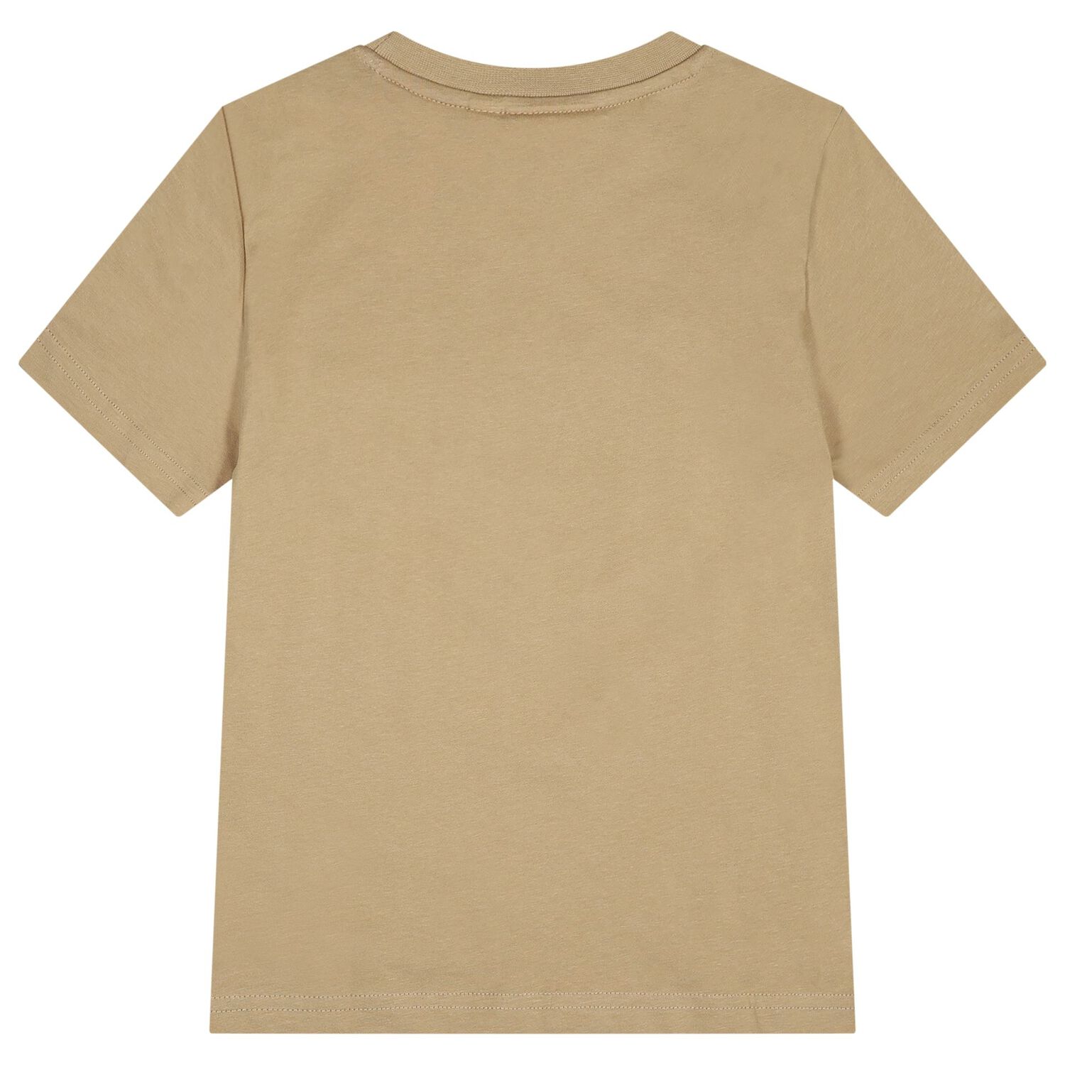 Boys Beige Logo T-Shirt , 6, hi-res