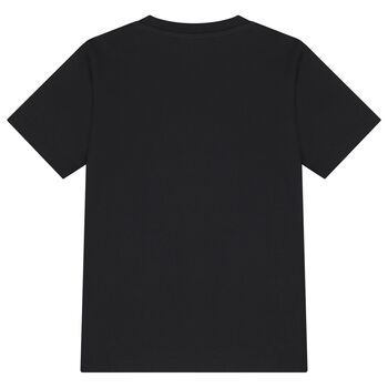 Boys Black Logo T-Shirt