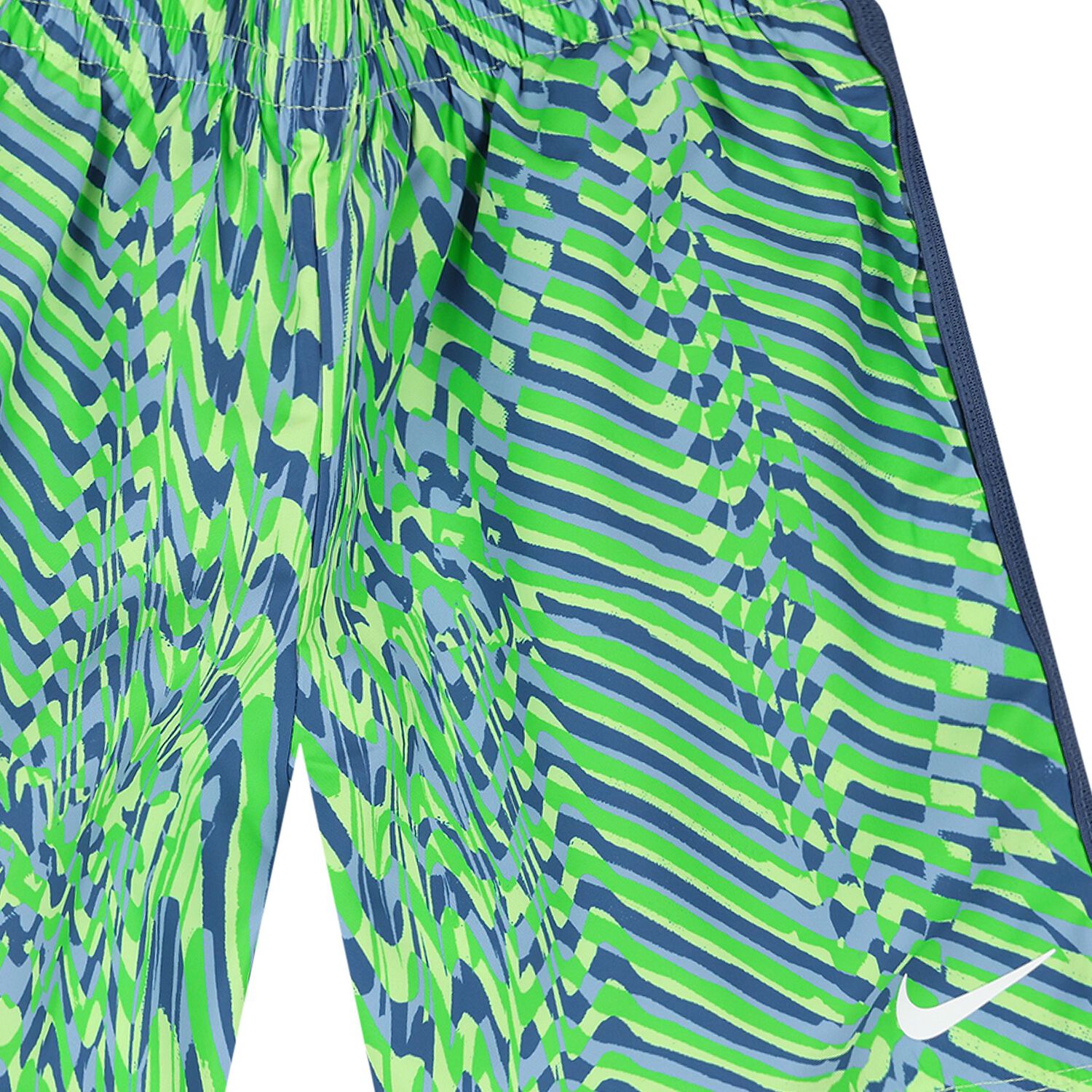 Boys Green & Blue Logo Shorts, 2, hi-res
