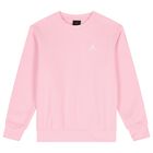 Girls Pink Jordan Logo Sweatshirt, 1, hi-res