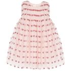 Younger Girls Pink Dress Set, 2, hi-res