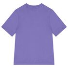 Boys Violet & Black Logo Shorts Set, 2, hi-res