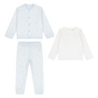 Younger Boys Blue & White Reversible Tracksuit Set, 1, hi-res