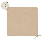Ivory & Beige Polar Bear Baby Doudou Comforter, 1, hi-res
