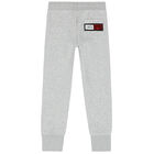 Boys Grey Logo Joggers, 2, hi-res