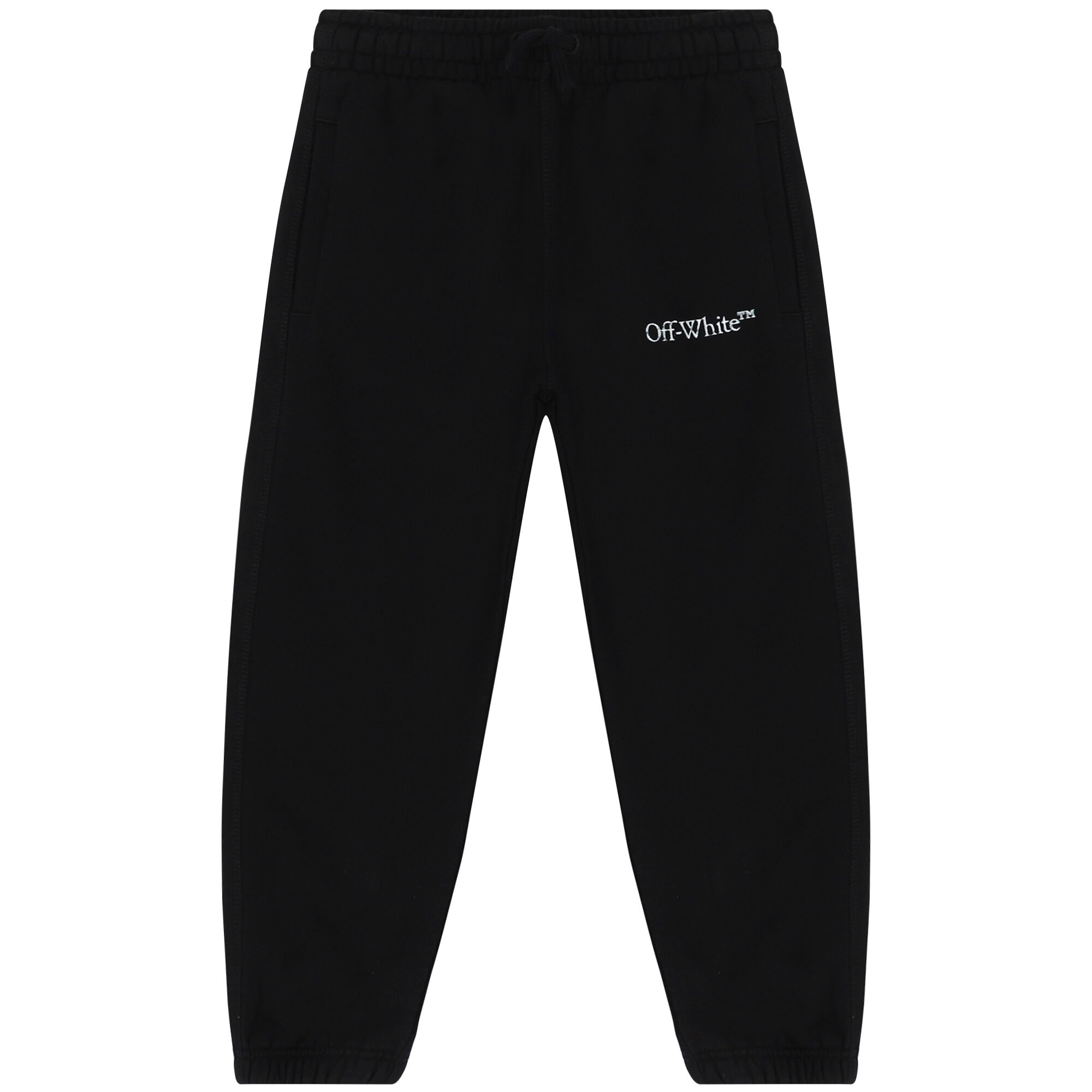 White store designer joggers