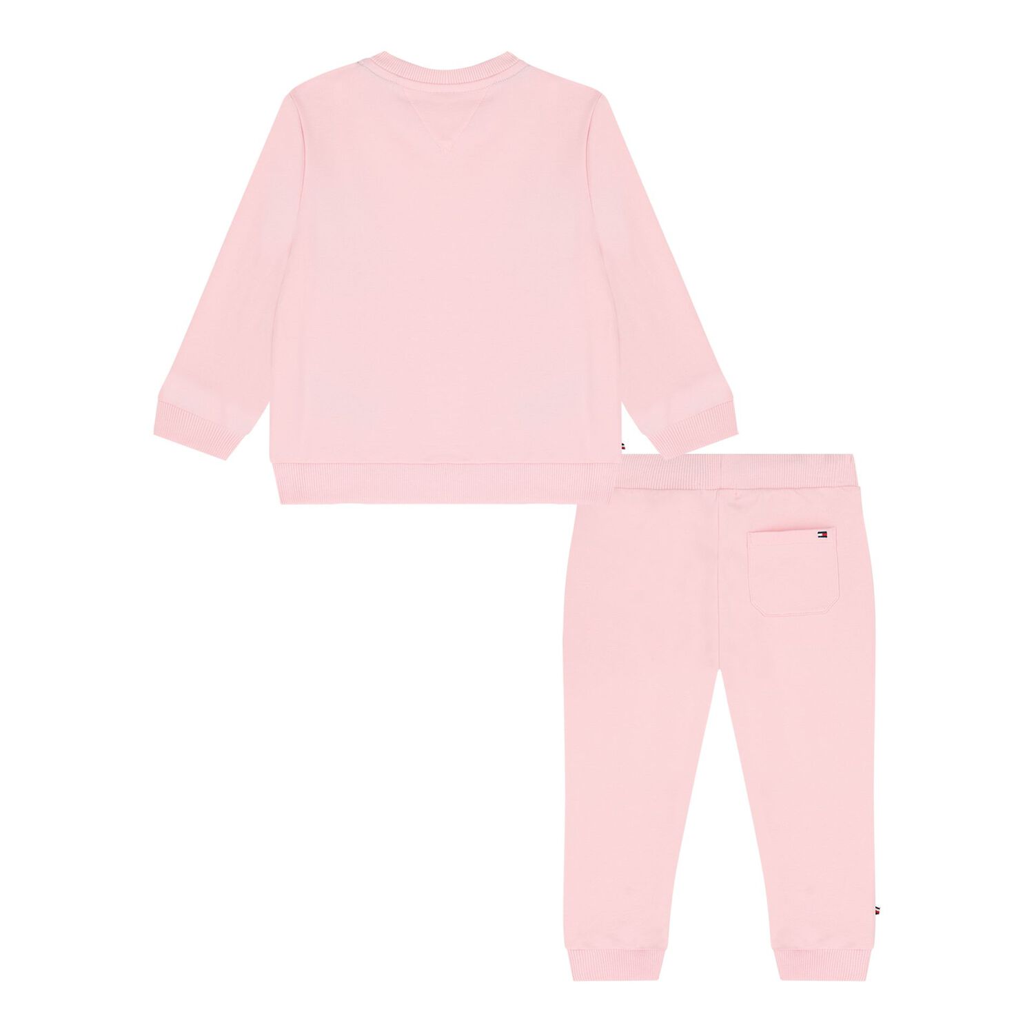 Baby Girls Pink Logo Tracksuit, 2, hi-res