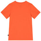 Boys Orange Logo T-Shirt, 1, hi-res