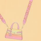 Girls Orange Logo Bag Dress, 2, hi-res