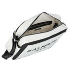 White & Black Logo Baby Changing Bag, 1, hi-res
