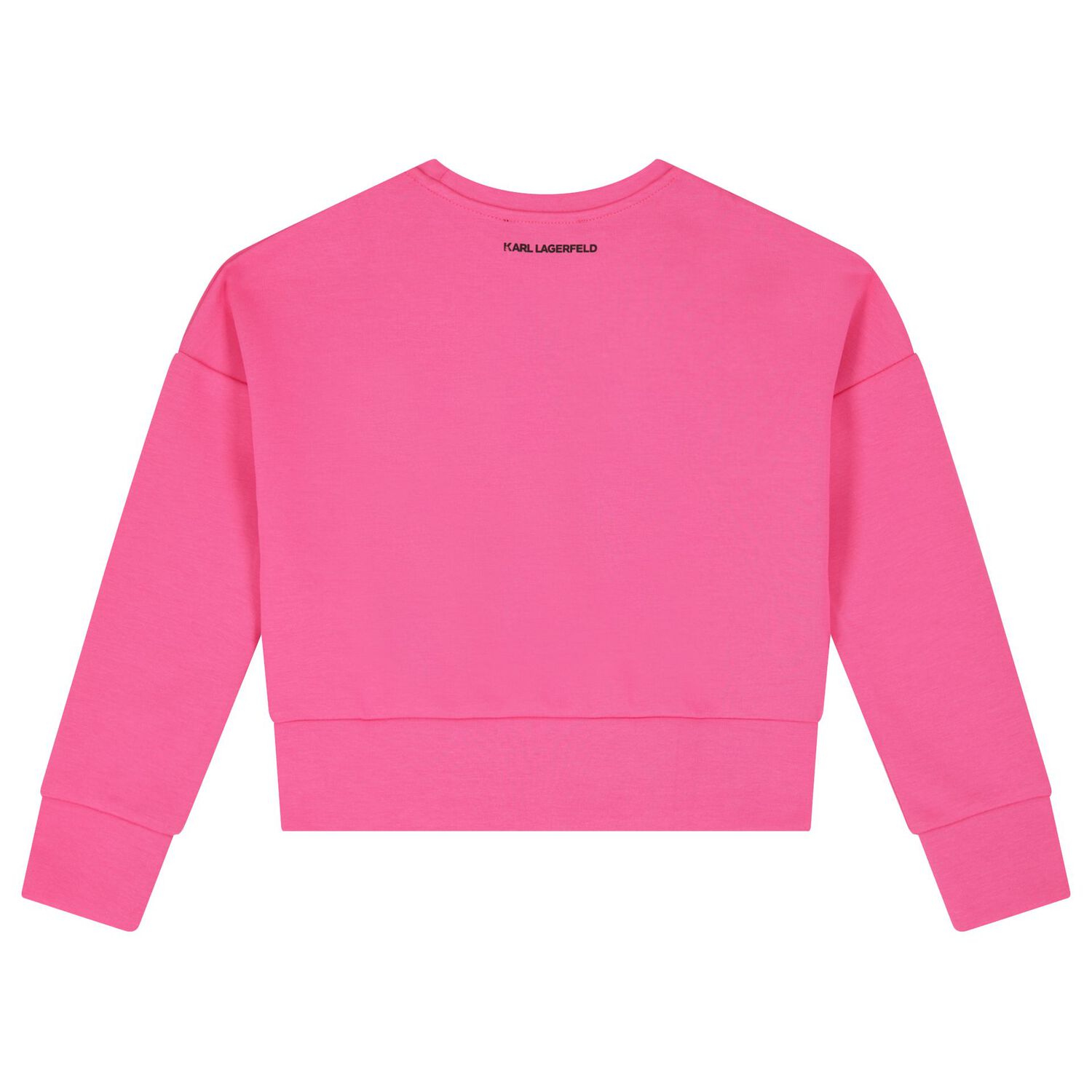 Girls Pink Ikonik Sweatshirt, 1, hi-res