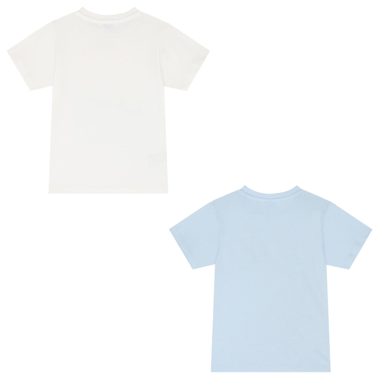 Boys White & Blue T-Shirts ( 2-Pack ), 1, hi-res