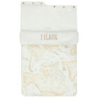 Beige & Ivory Geo Map Baby Nest, 1, hi-res