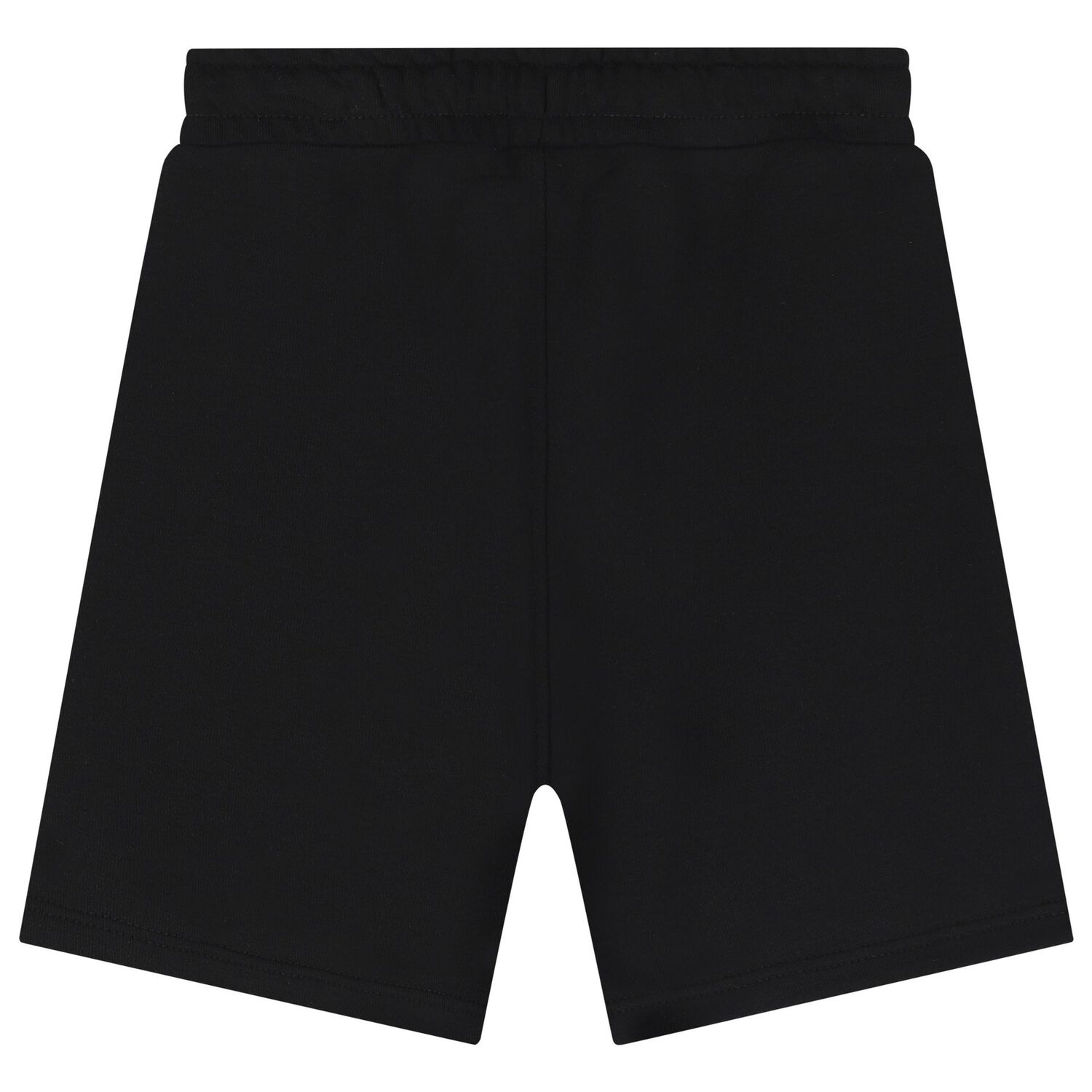 Boys Black Logo Shorts, 2, hi-res