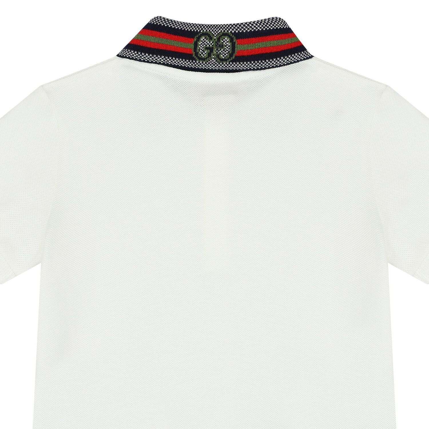 Boys White Polo Shirt, 1, hi-res