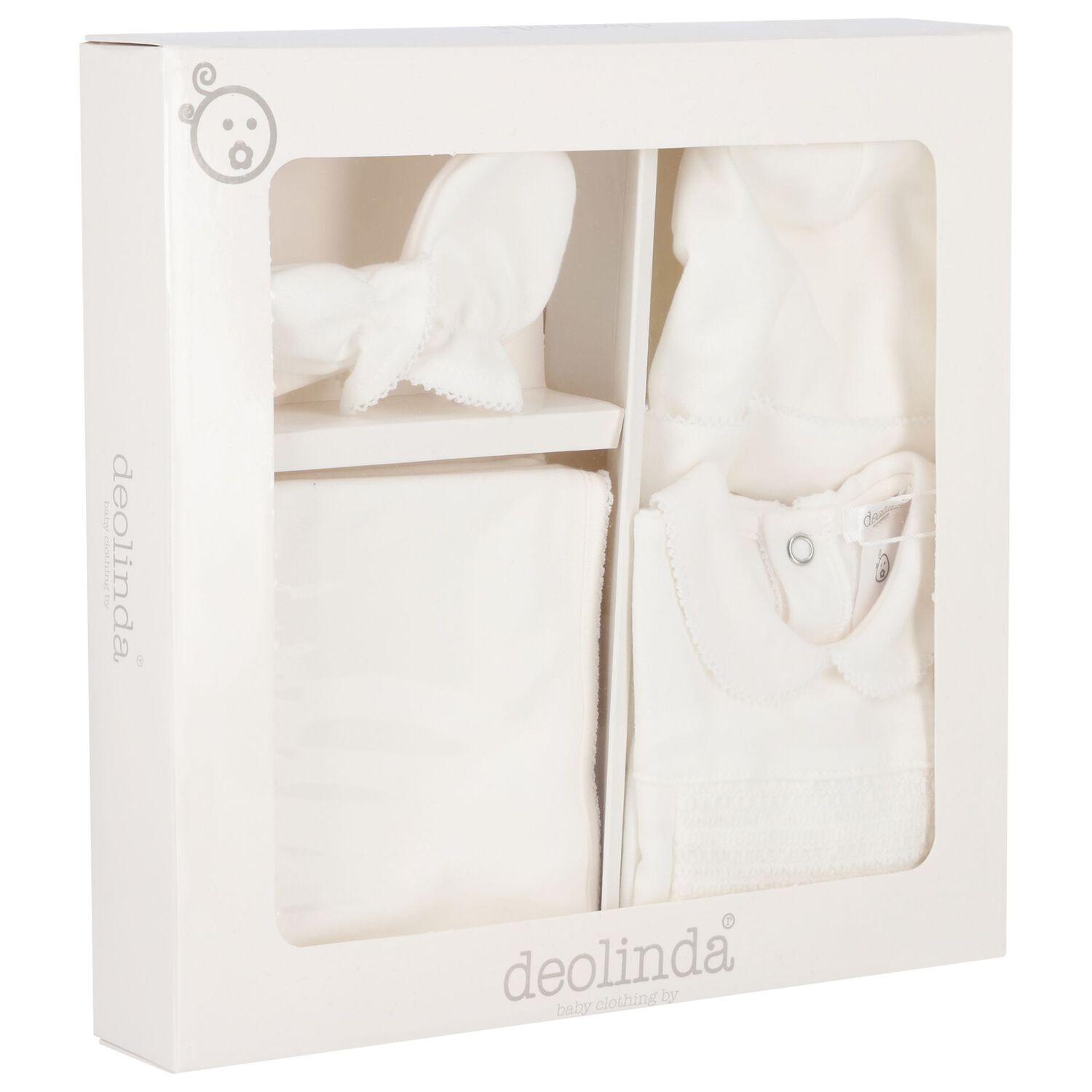 Ivory Babygrow Gift Set, 3, hi-res