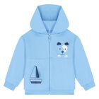 Younger Boys Blue & Navy Blue Tracksuit Set ( 3 Piece ), 1, hi-res