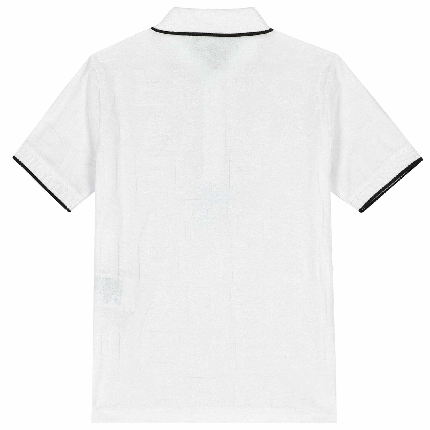Boys White Logo Polo Shirt, 1, hi-res