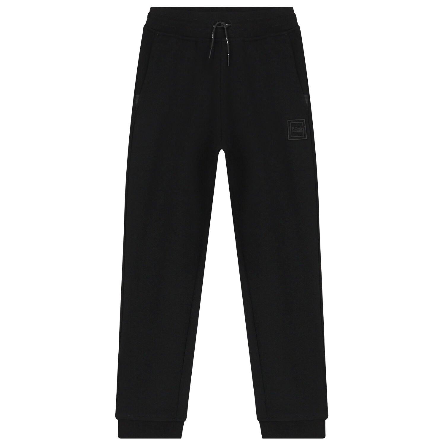 Boys Black Logo Joggers, 1, hi-res image number null