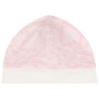 Baby Girls Pink Bow Logo Babygrow Set, 1, hi-res