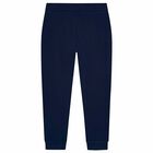 Boys Navy Logo Joggers, 1, hi-res