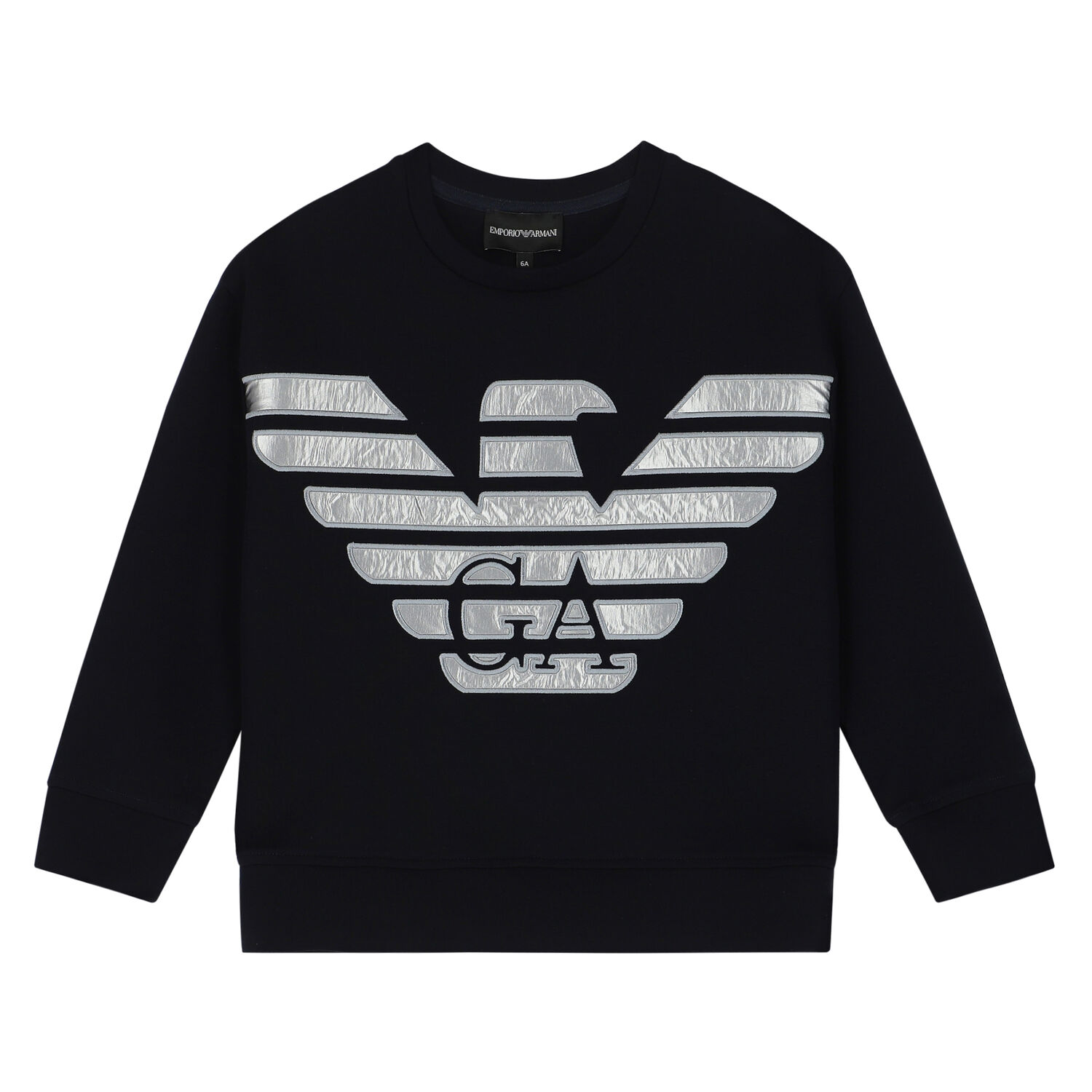 Boys Navy Logo Sweatshirt, 1, hi-res image number null