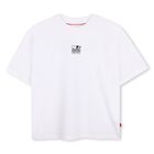 Boys White Logo T-Shirt, 2, hi-res