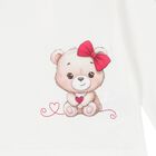 Younger Girls Ivory & Blue Skirt Set, 1, hi-res