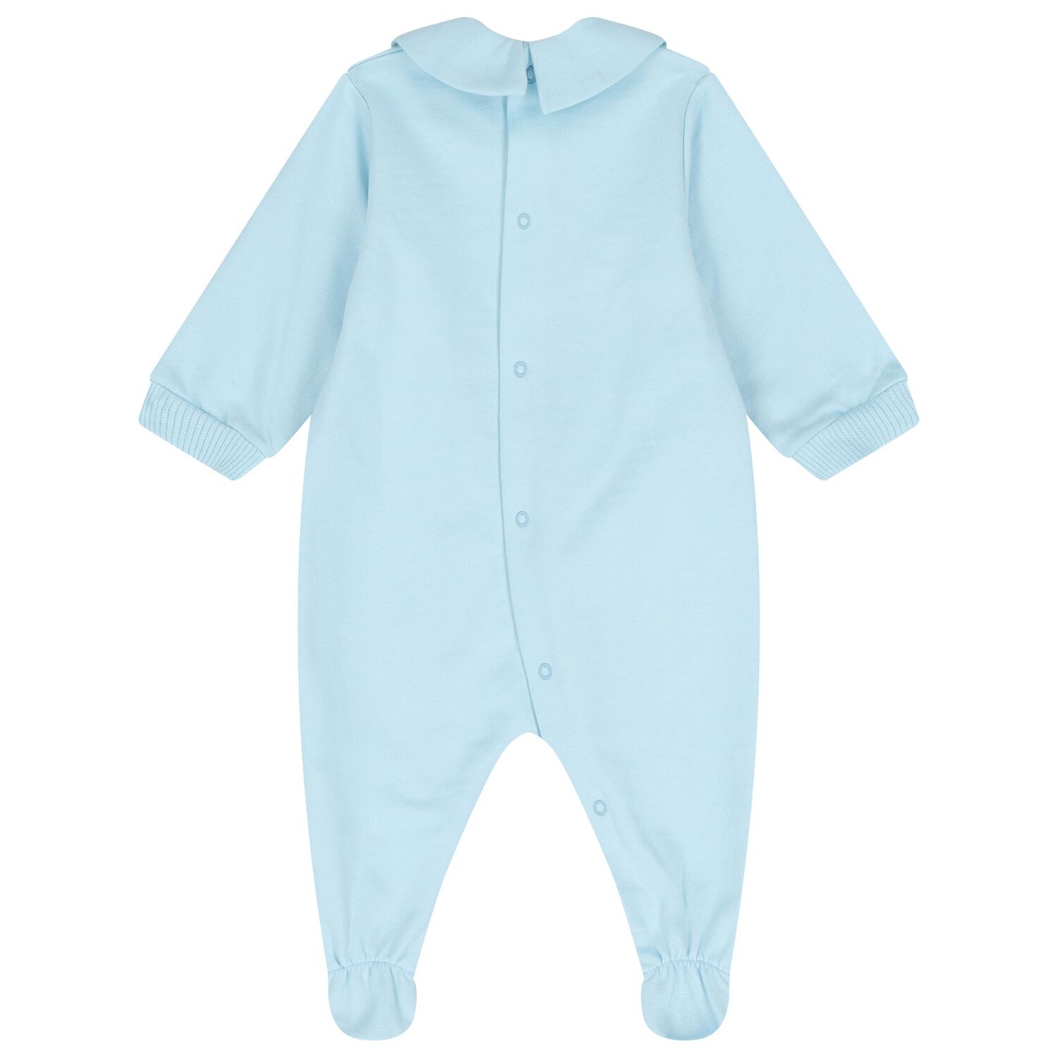 Blue Teddy Bear Logo Babygrow Gift Set, 4, hi-res