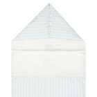 Baby Boys Blue Striped Nest, 1, hi-res