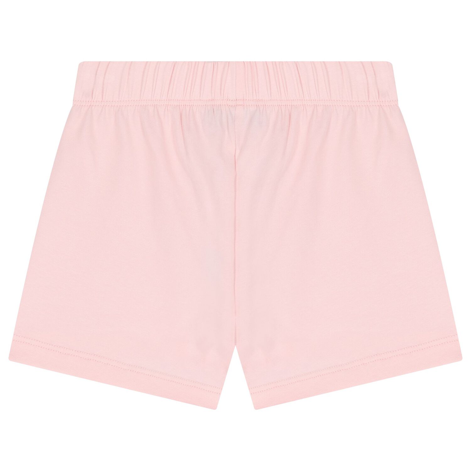 Girls White & Pink Teddy Bear Logo Pyjamas, 1, hi-res image number null