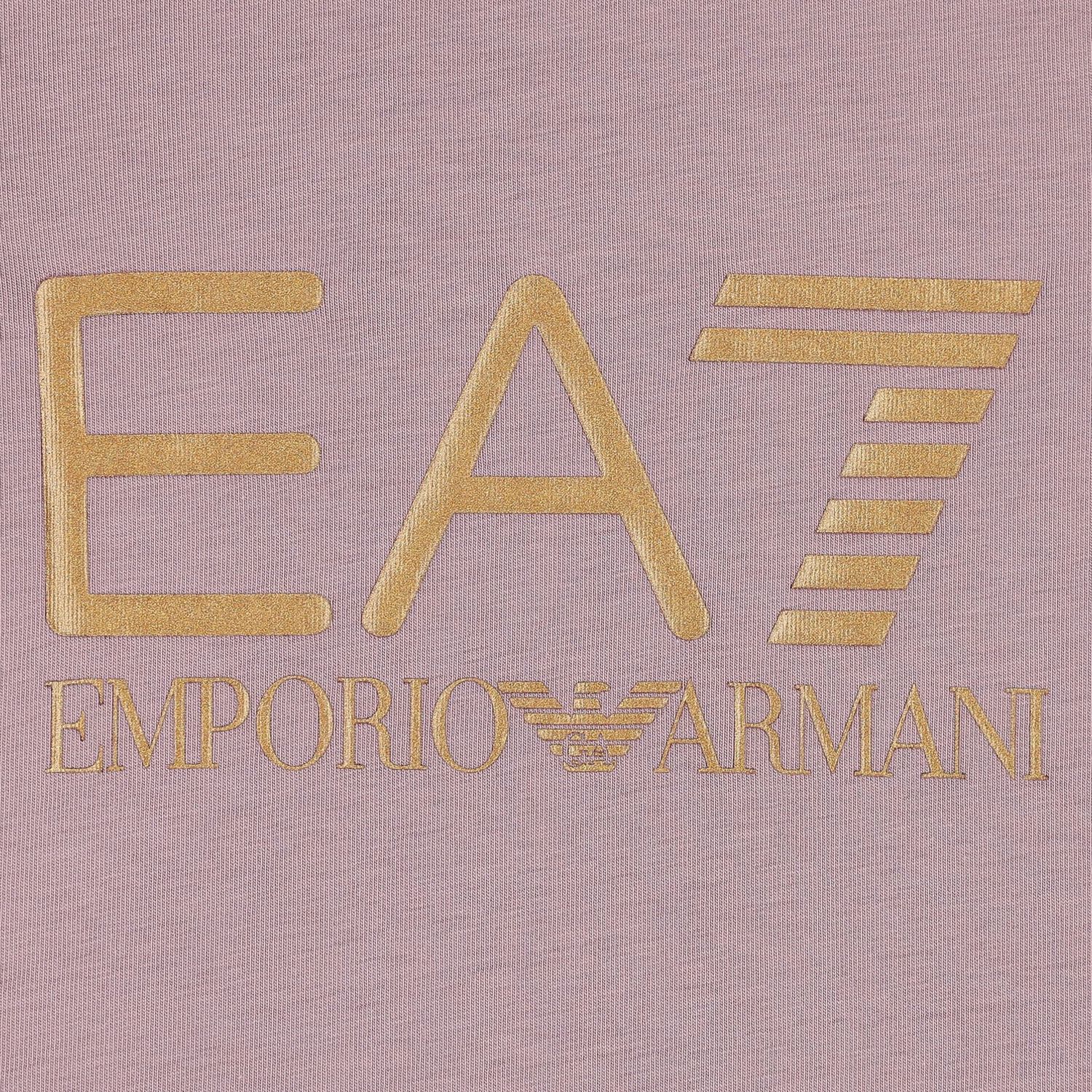 Girls Purple Logo T-Shirt, 5, hi-res