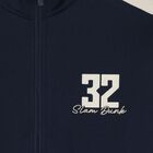 Boys Navy Blue & Grey Tracksuit Set ( 3 Piece ), 3, hi-res