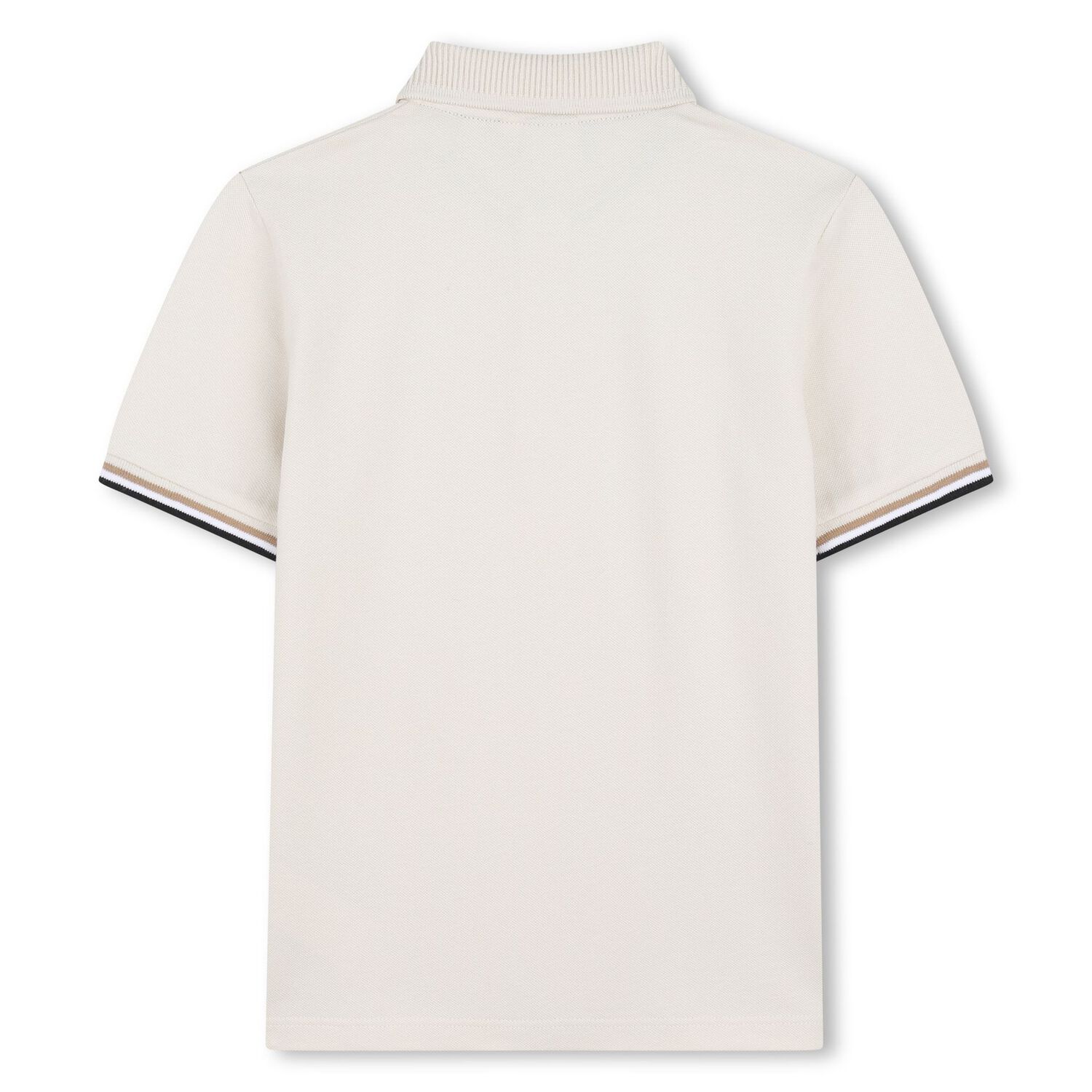 Boys Mini-Me Ivory Logo Polo Shirt, 1, hi-res