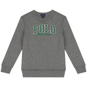 Boys Grey Logo Sweatshirt