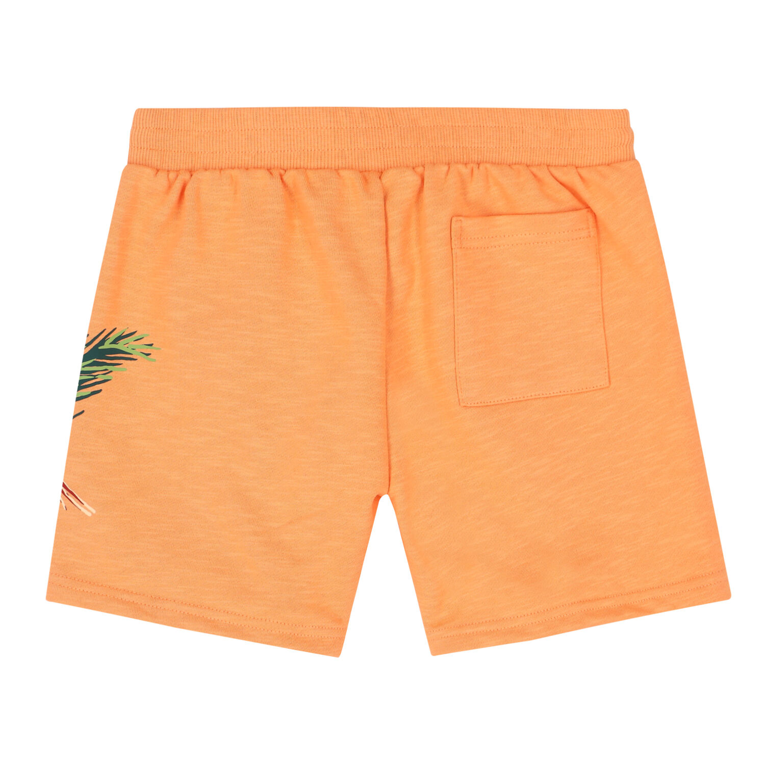 Girls Orange Logo Shorts, 1, hi-res