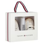 Baby Boys White Logo Pre Walker Shoes, 1, hi-res