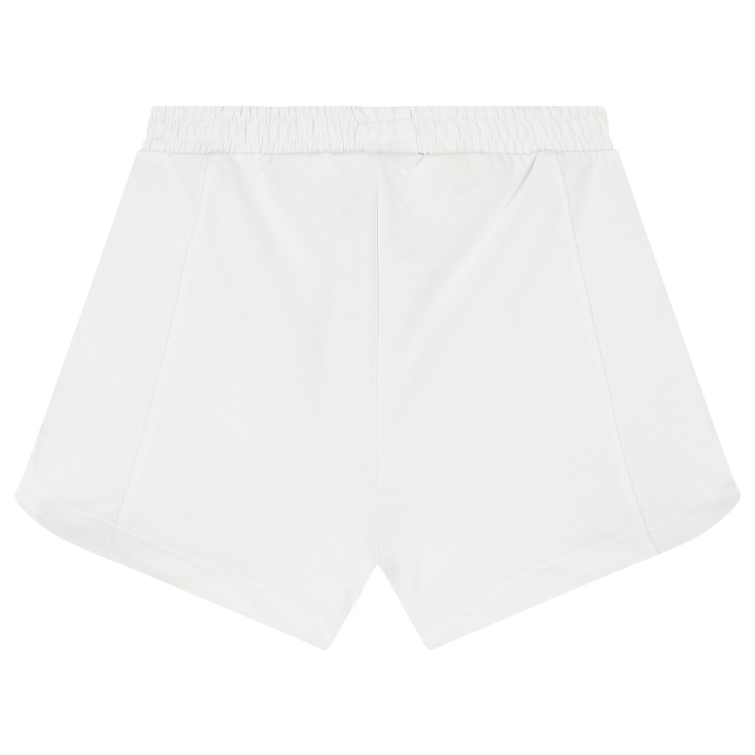 Girls White Shorts, 3, hi-res