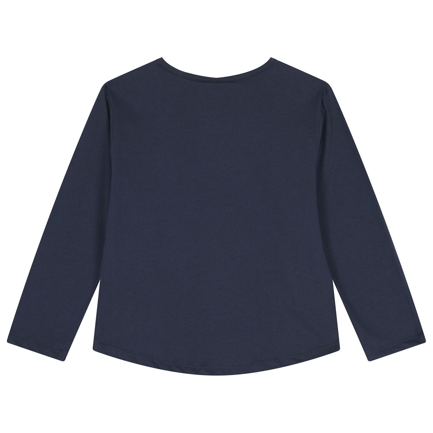 Girls Blue Long Sleeve Top, 1, hi-res