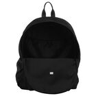 Black Logo Backpack, 1, hi-res
