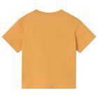 Younger Boys Yellow Giraffe T-Shirt, 1, hi-res