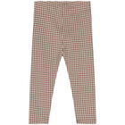 Younger Girls Red & Beige Leggings Set, 1, hi-res