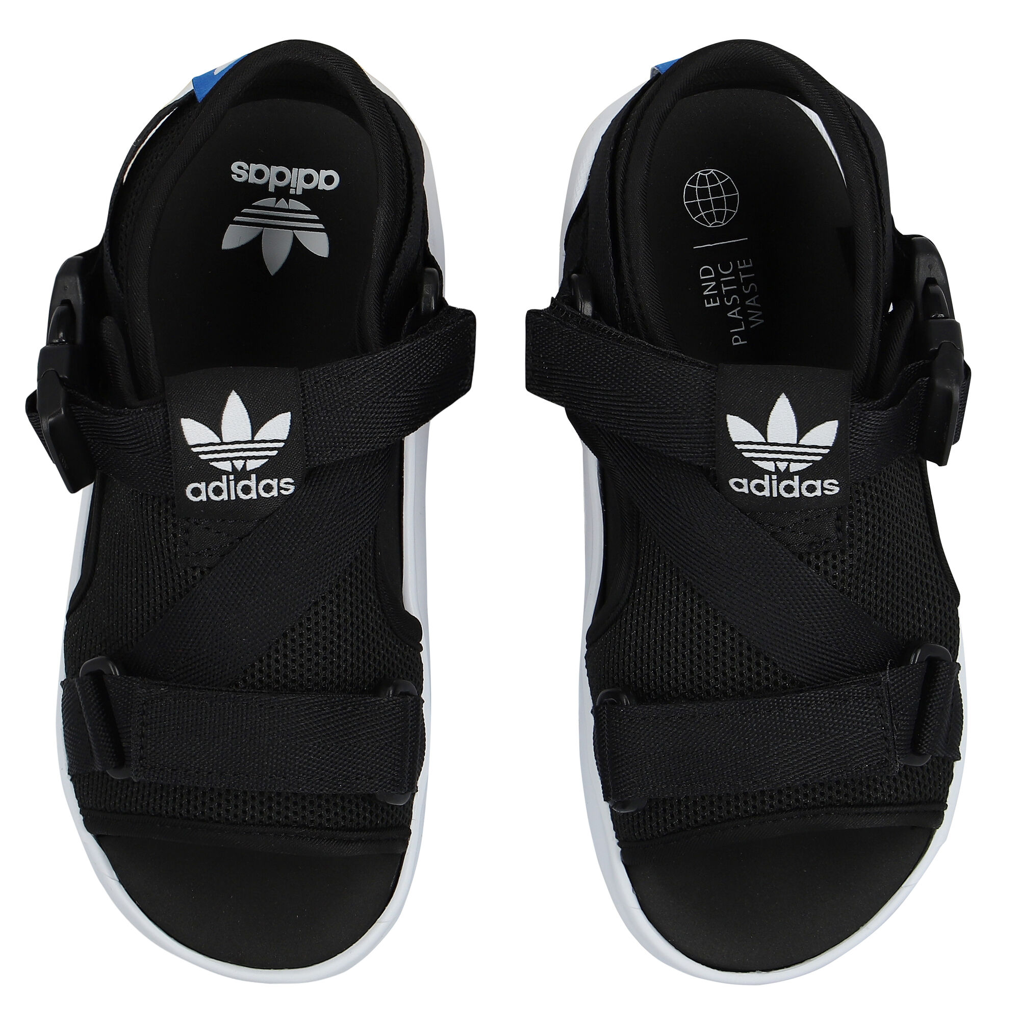 Adidas Kids Black \u0026 White 360 3.0 Sandals | Junior Couture UK
