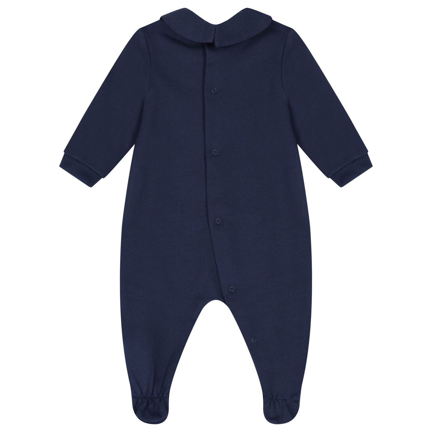 Navy Blue Teddy Bear Logo Babygrow Gift Set, 2, hi-res image number null