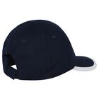 Baby Boys Navy Blue Logo Cap, 3, hi-res