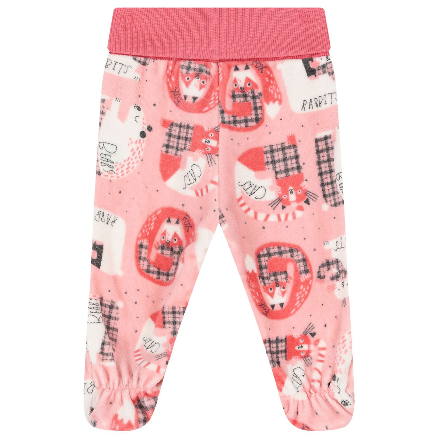 Baby Girls Ivory & Pink Trousers Set, 1, hi-res image number null