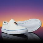 Girls Ivory Slip-On Trainers, 1, hi-res