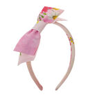 Girls Pink Floral Headband, 1, hi-res