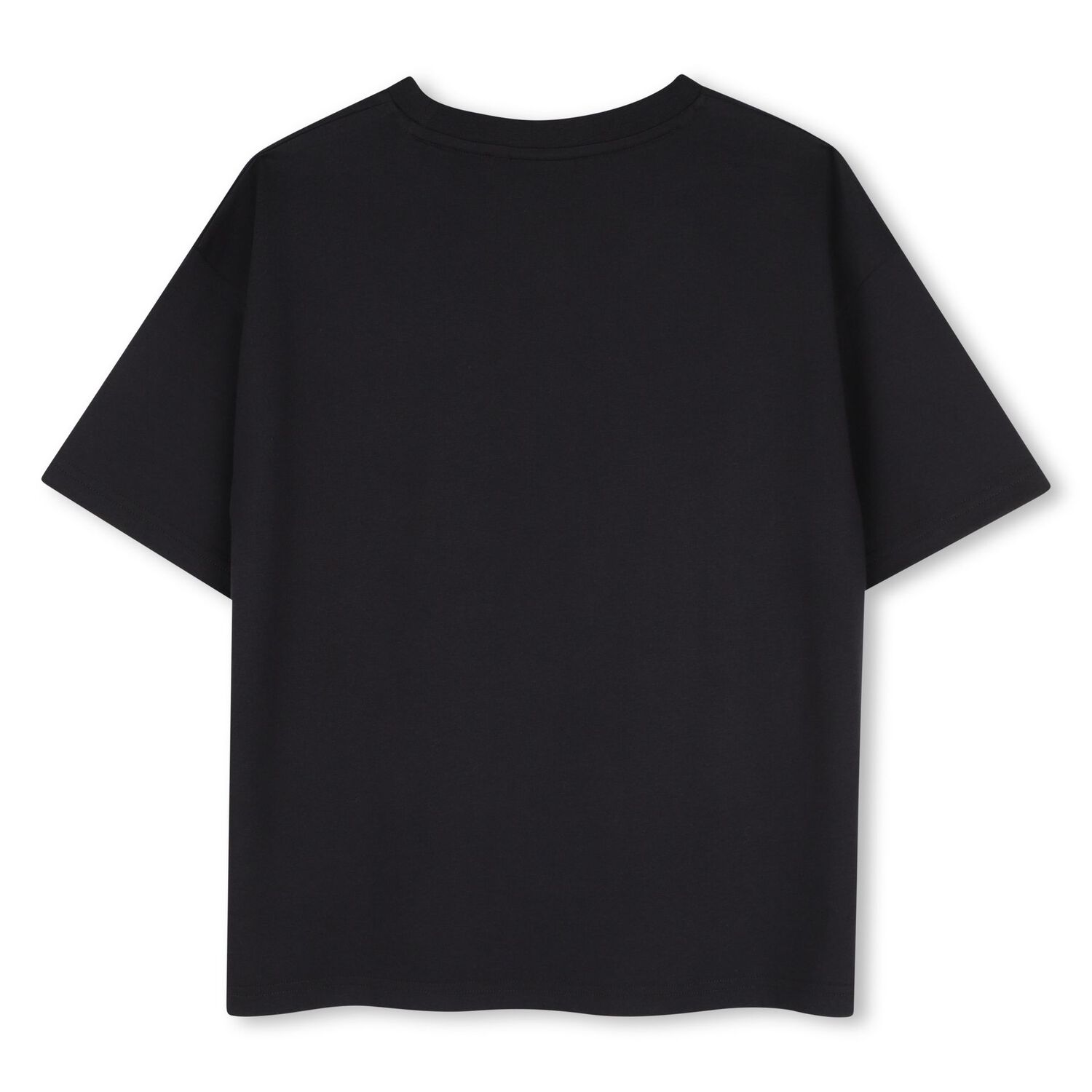 Boys Black Basketball Logo T-Shirt, 1, hi-res