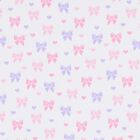 Baby Girls White Billowy Bows Blanket, 1, hi-res